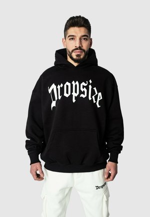 Dropsize HEAVY  DESIGN  - Majica s kapuljačom - black