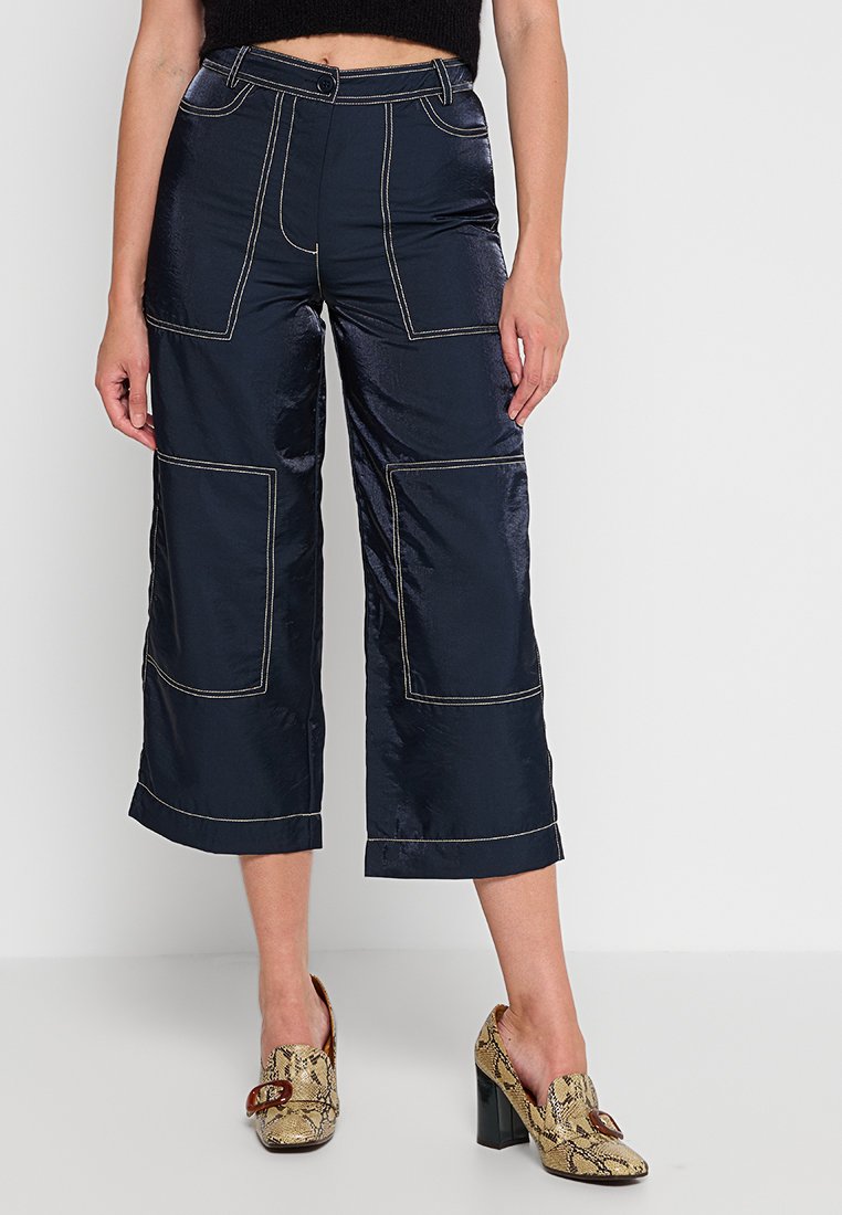 Stella Nova Broek donkerblauw