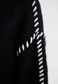 Vero Moda FENG LS V-NECK GA BOO - Kardigan - black
