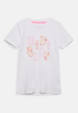 VUGUZA LIFESTYLE TEE UNISEX - Sports T-shirt - white