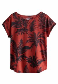 REGULAR FIT - 5 PACK - Navadna majica - pink/green/white/yellow stripe palm print