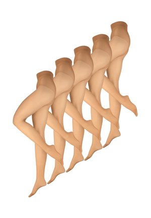 5-PACK FEIN - Tights - mandel
