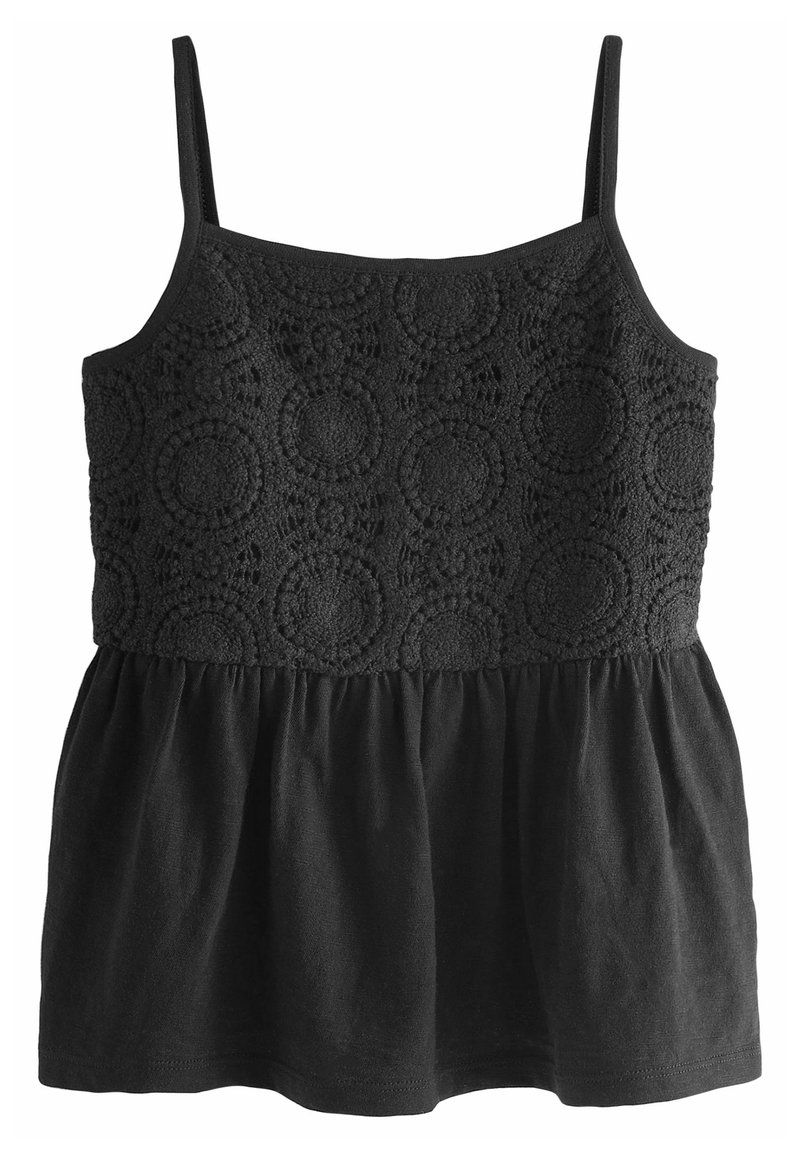 Next CROCHET STRAPPY VEST Top black/schwarz Zalando.ch