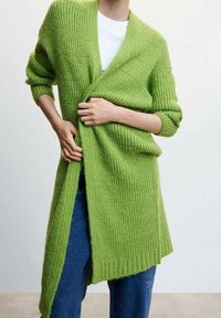 Mango Chaqueta de punto - green