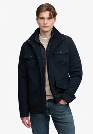 Superdry & Co, SUPERDRY TWO-IN-ONE BURFORD JACKET.. - Kurzmantel - eclipse navy