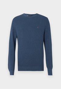ESSENTIAL STRUCTURE CREW NECK - Svetrík - aegean sea