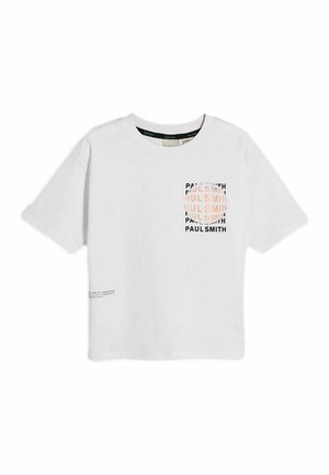 OVERSIZED SHORT SLEEVE ICONIC - T-shirt med print - white