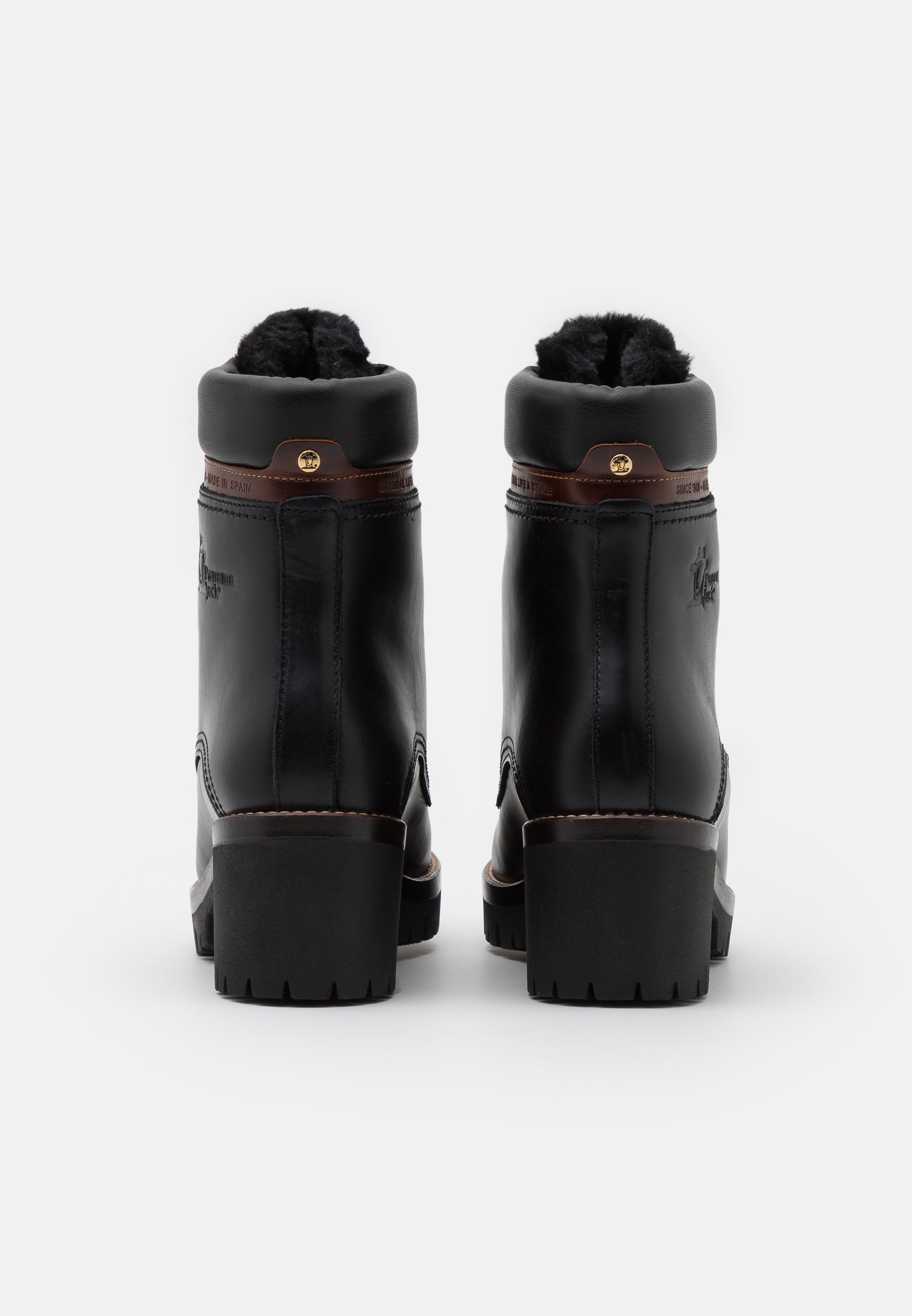 PHOEBE BROOKLYN Enkellaarsjes met plateauzool black PHOEBE BROOKLYN Enkellaarsjes met plateauzool black