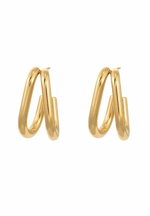 Earrings - gold coloured