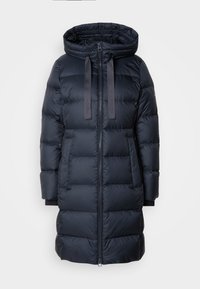 WITH HOOD WELT POCKETS - Kabát z prachového peří - deep blue sea