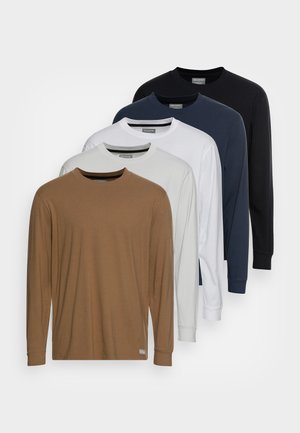 RELAXED CREW 5 PACK - Langærmede T-shirts - multi coloured