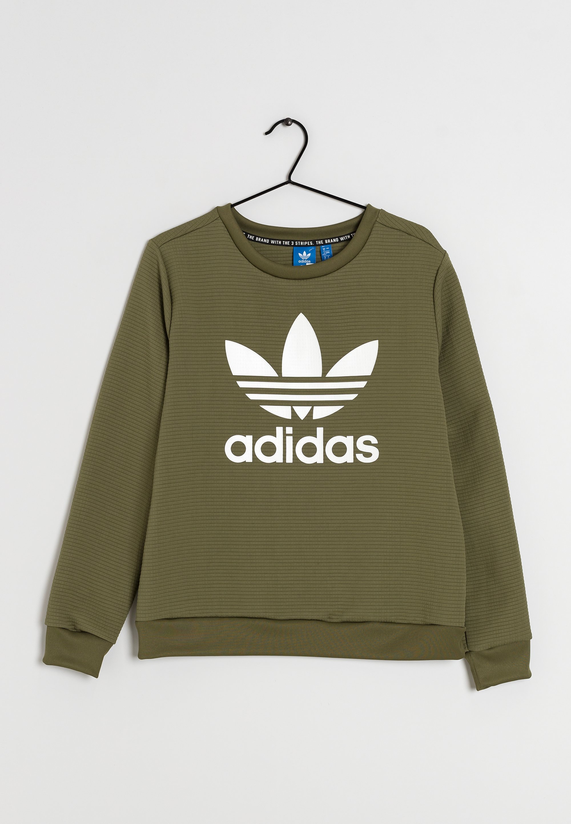 adidas Originals Sweatshirt khaki (Pre-owned) Zalando