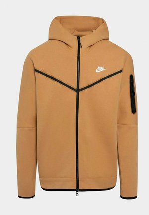 Nike Sportswear TECH - Zip-up sweatshirt - yellow