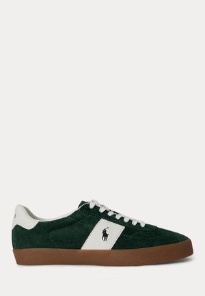 Polo Ralph Lauren, COURT VULC SUEDE SNEAKER - Matalavartiset tennarit - forest/deckwash white