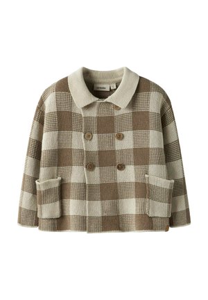 KARIERTE - Gilet - sepia tint
