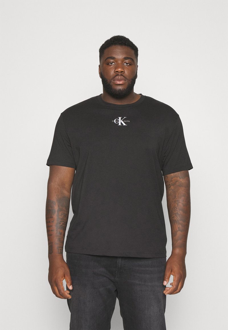 Calvin Klein Jeans Plus - MONOLOGO TEE - Basic T-shirt - black, Enlarge