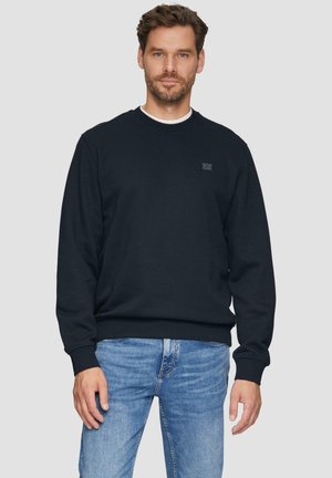 s.Oliver MIT LOGO DETAIL - Sweatshirt - navy