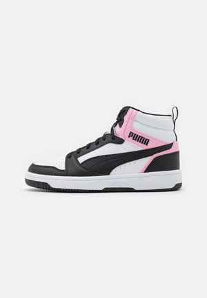 REBOUND V6 UNISEX - Vysoké tenisky - white/black/pink lilac