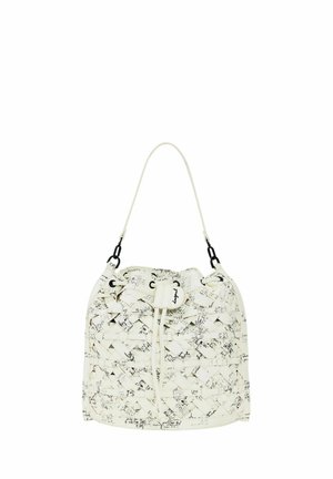 MEDIUM WITH LETTERING - Batoh - white