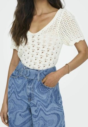 T-shirt print - off-white