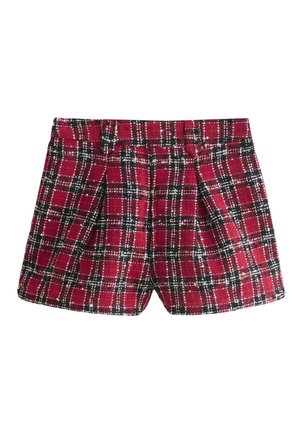 REGULAR FIT - CHECK - Shorts - red