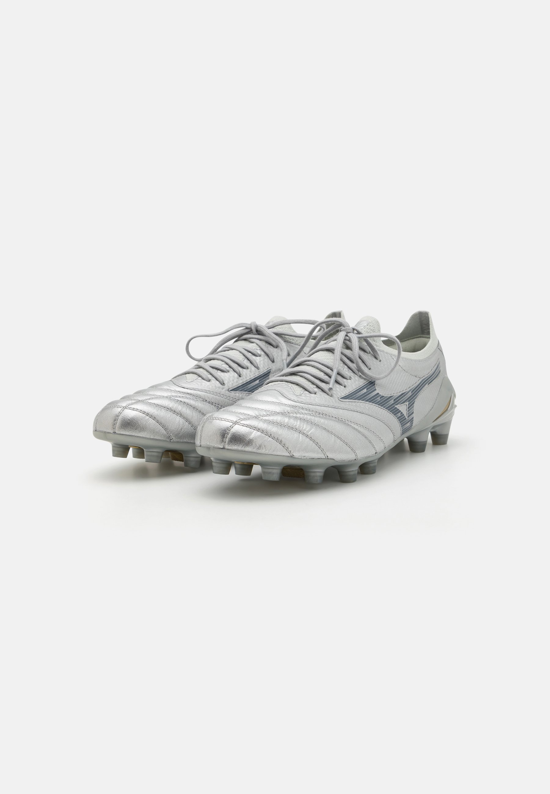 Mizuno MORELIA NEO IV - Firm-ground football boots - galaxy silver