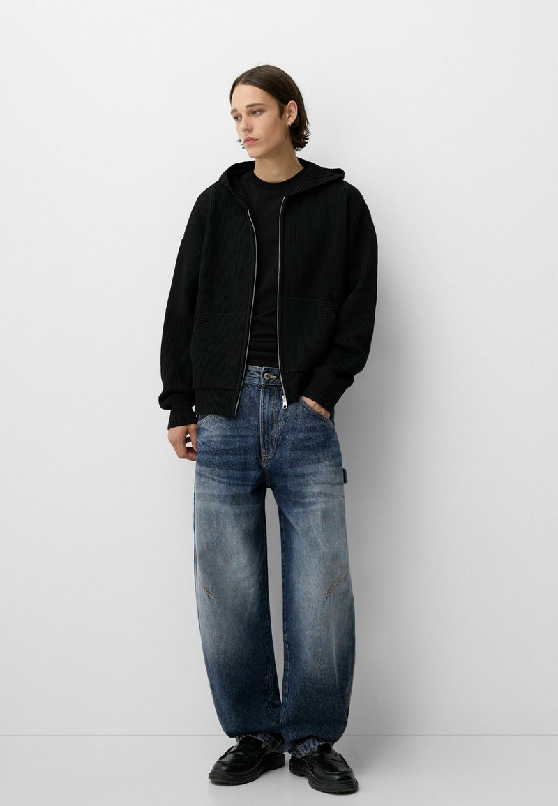 Bershka Relaxed fit jeans blauw denim/bluedenim