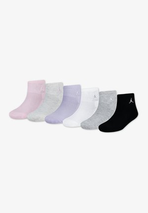 EVERYDAY ESSENTIALS UNISEX 6 PACK - Chaussettes - pink foam