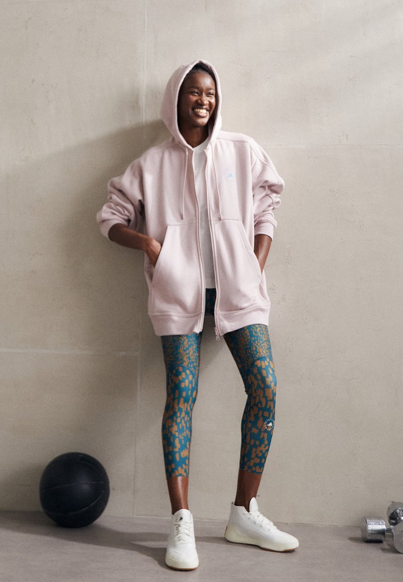 adidas leggings and sweatshirt