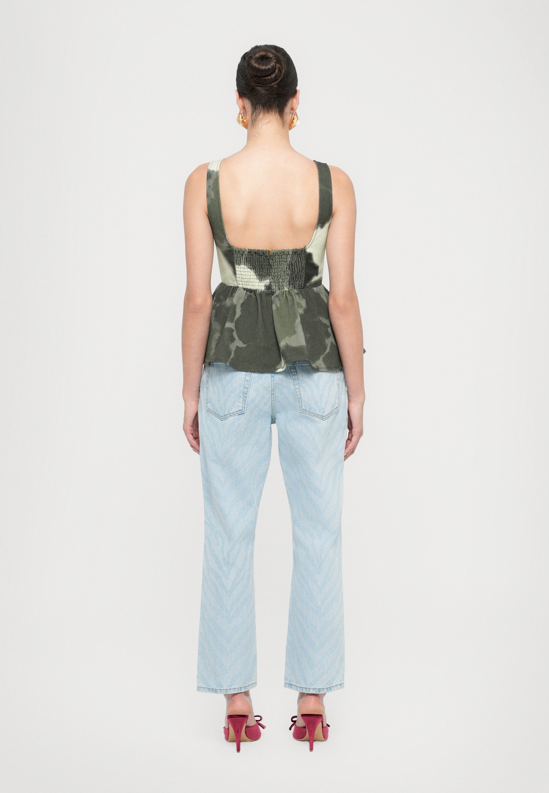 トップス Helmstedt Emilie Top Helmstedt EMILIE - Top - dark green/mørkegrøn - Zalando.dk