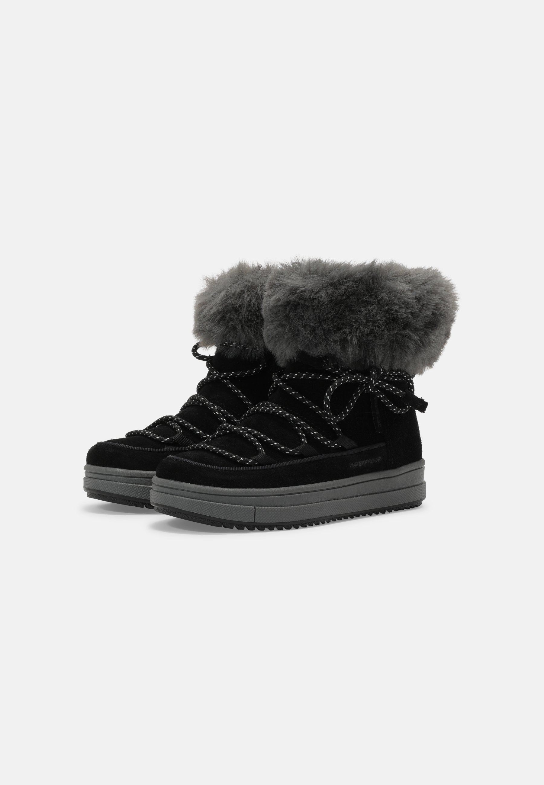 Geox REBECCA GIRL - Botas para la nieve - black/negro - Zalando.es
