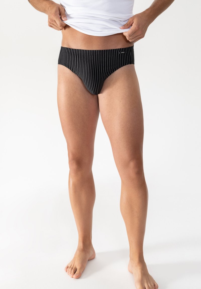 mey STRIPES - Slip - schwarz