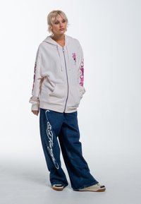 Ed Hardy NY CITY XTRA OVERSIZED  - Relaxed fit jeans - indigo