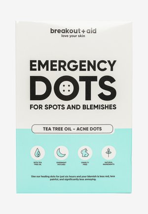 EMERGENCY DOTS FOR SPOTS AND BLEMISHES WITH TEA TREE OIL 72 dots per pack - Nachtverzorging - -