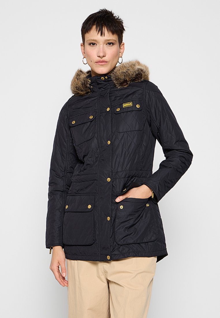 Barbour International Parka donkerblauw Barbour International Parka donkerblauw