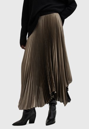 PHIA METALLIC - Vekkihame - taupe