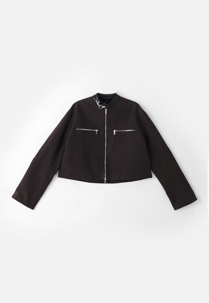 Nanushka Lichte jas donkerbruin