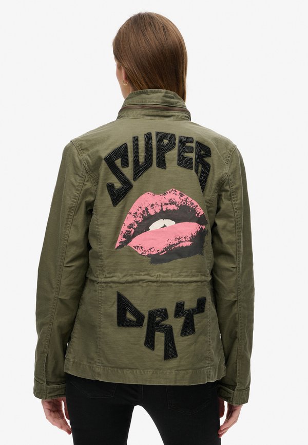 EMBELLISHED  - Leichte Jacke - washed khaki