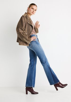 WILLA INSERT - Jean flare - denim