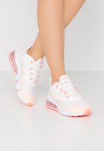Nike Sportswear Air Max 270 React Sneakers Laag Summit White Crimson Tint Light Violet Atomic Pink White Wit Zalando Nl