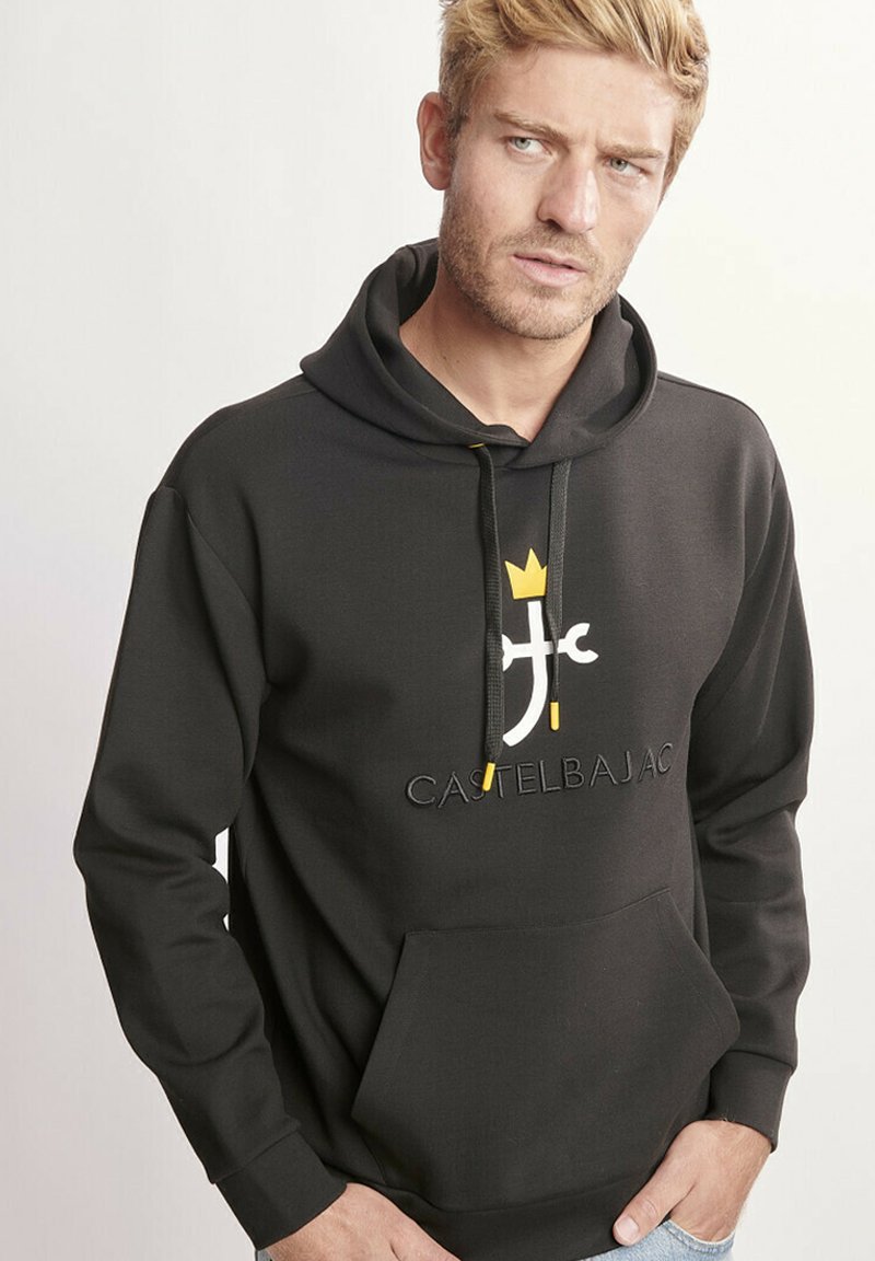 Sweat à Capuche Homme Gildan Noir - 'Deutschland Adler' - Taille Unique, Neuf Avec étiquettes