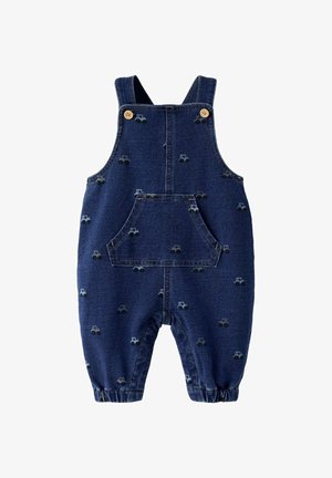 Name it, OVERALLS BARREL FIT - Tuinbroek - dark blue denim