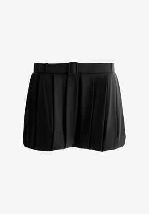 OYSHO, LIGHT TOUCH BLOOMER SHORTS - Short - black