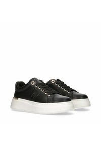 Tommy Hilfiger DA MONOGRAM CON FONDO - Sneakers basse - nero