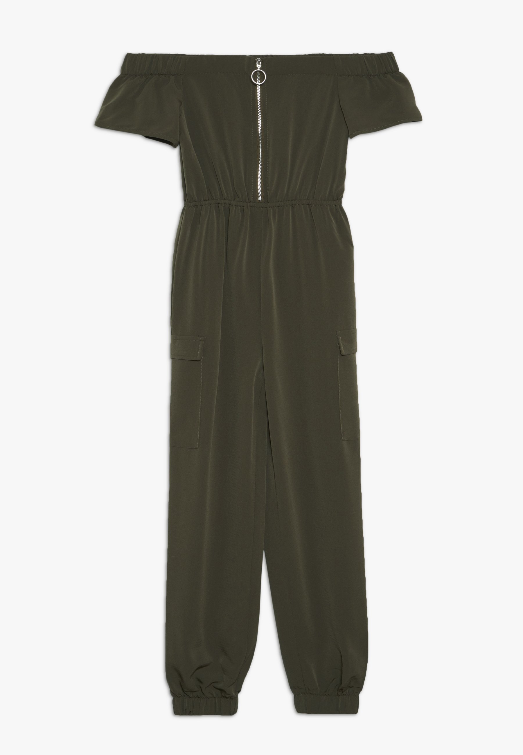 new look jumpsuit green