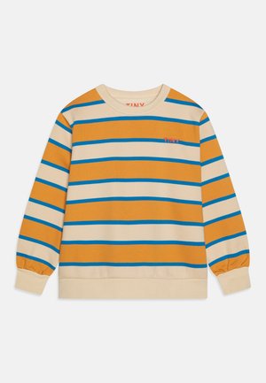 TINYCOTTONS STRIPES UNISEX - Melegítőfelső - light cream/mustard