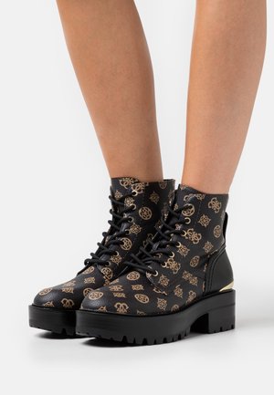 Guess, Bottines à plateau - brown