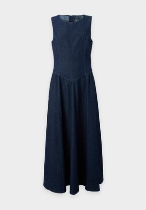 Gap Tall, DROP WAIST DRESS - Τζιν φόρεμα - dark wash