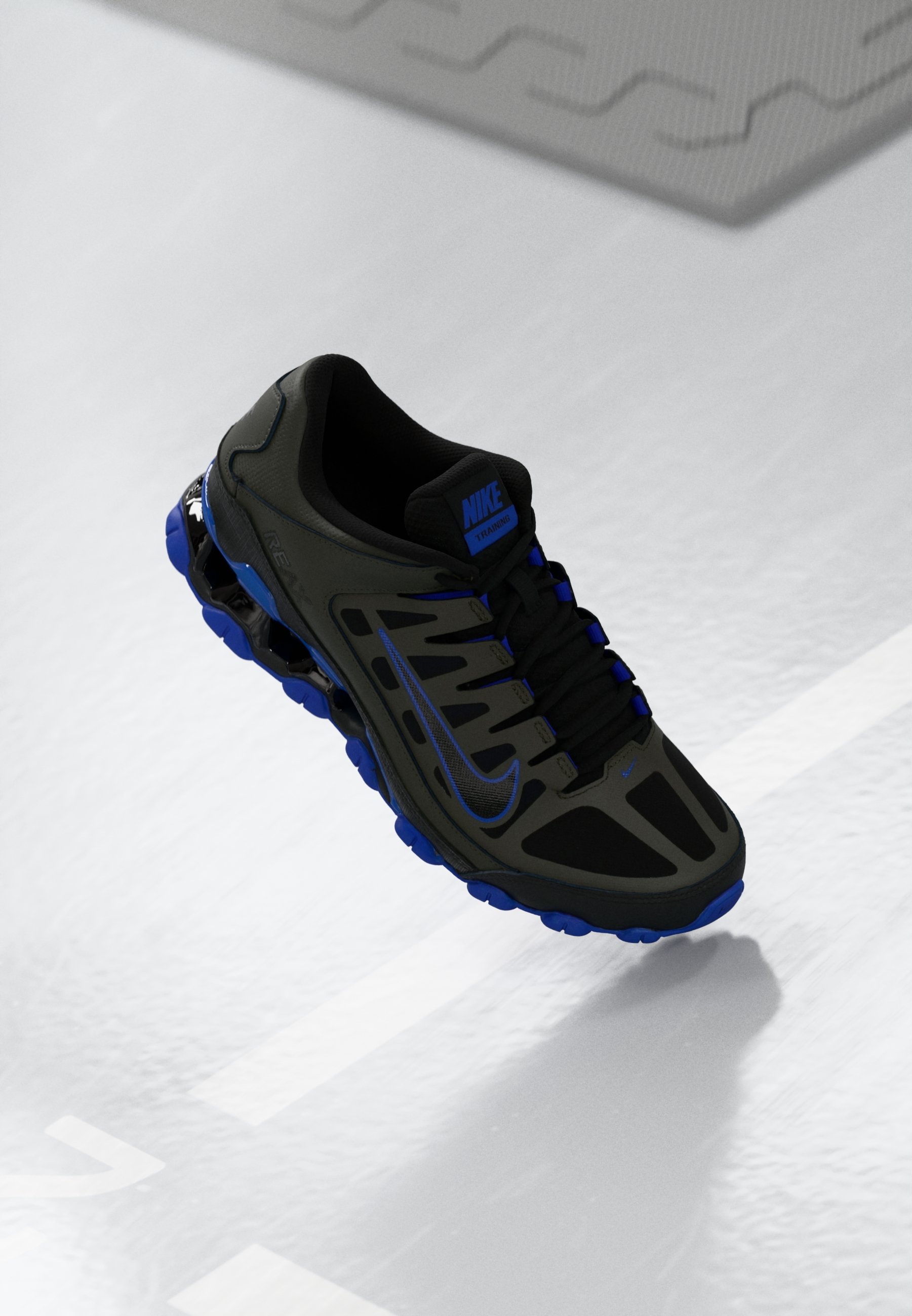 Nike Reax 8 TR Running Mens Black Racer Blue nike-reax-8-tr_621716-012_1.jpg main image 3