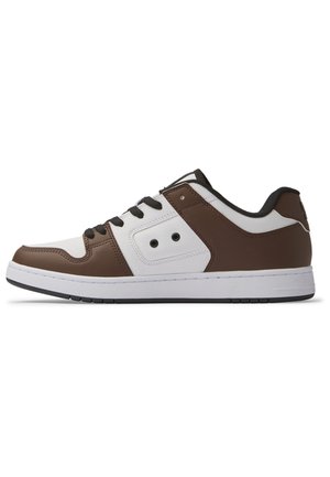 MANTECA 4 UNISEX - Skeittikengät - wbr white brown